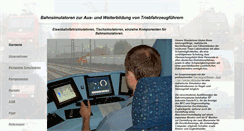 Desktop Screenshot of eisenbahnfahrsimulator.de